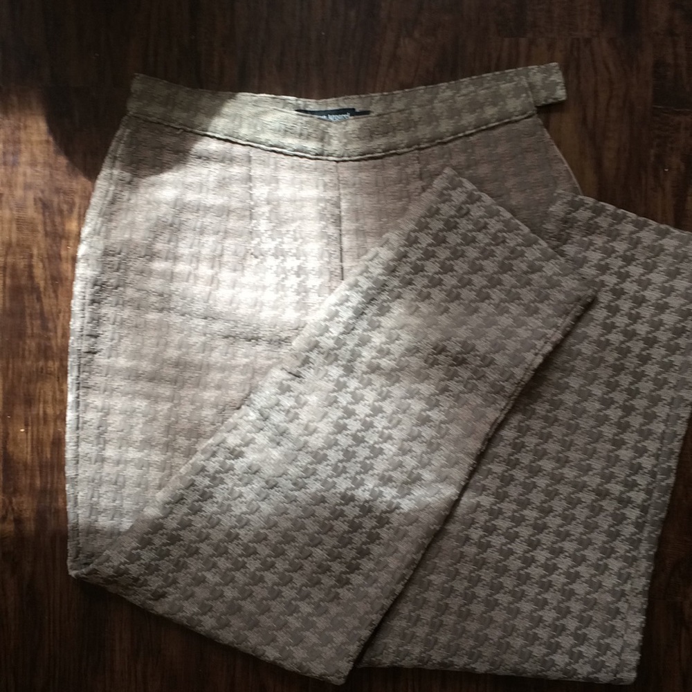 High waisted houndstooth Pant